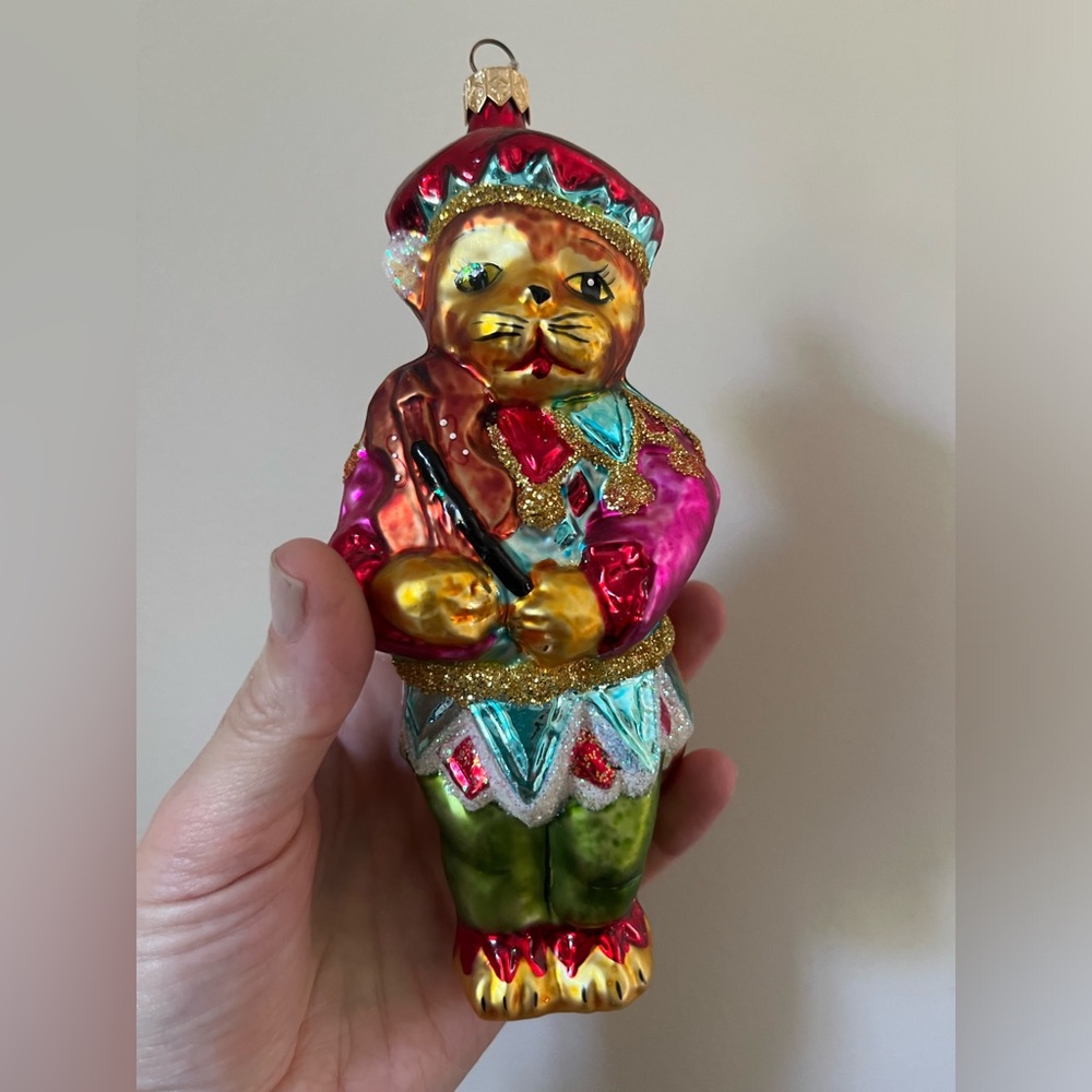Christopher Radko ornament; like new used condition.